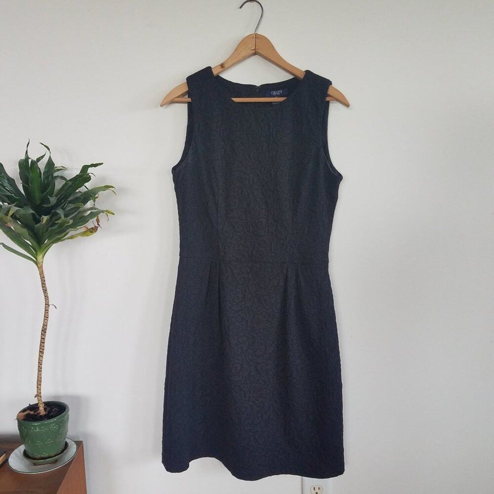 Chaps professional brocade princess cut dress
